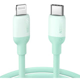 كابل شحن سريع من يوجرين USB Type C - أخضر فاتح