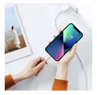 UGREEN USB-C TO LIGHTNING SILICONE CABLE 1M NAVY BLUE - GulfStore.com