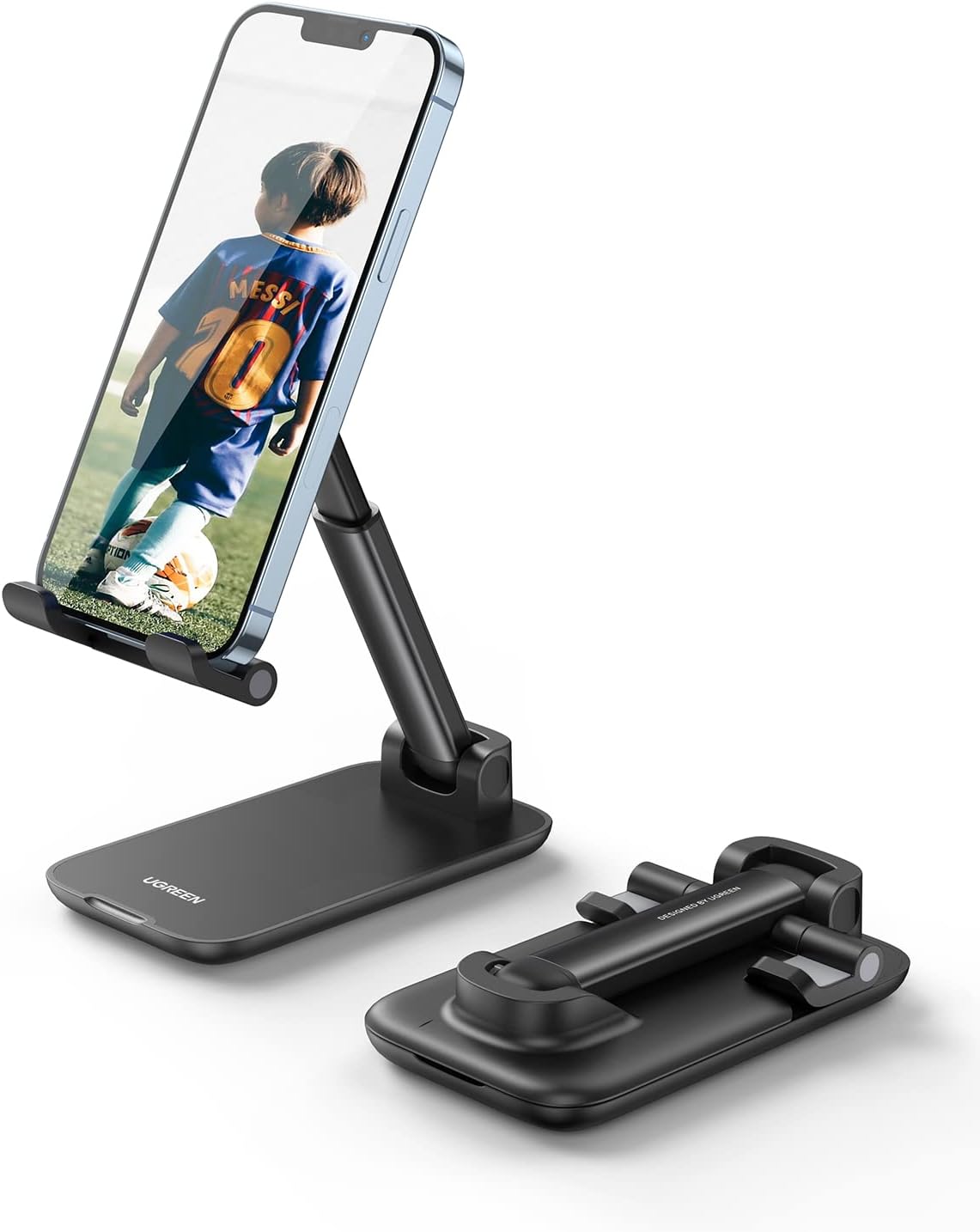 UGreen Height Adjustable Phone Stand - Black