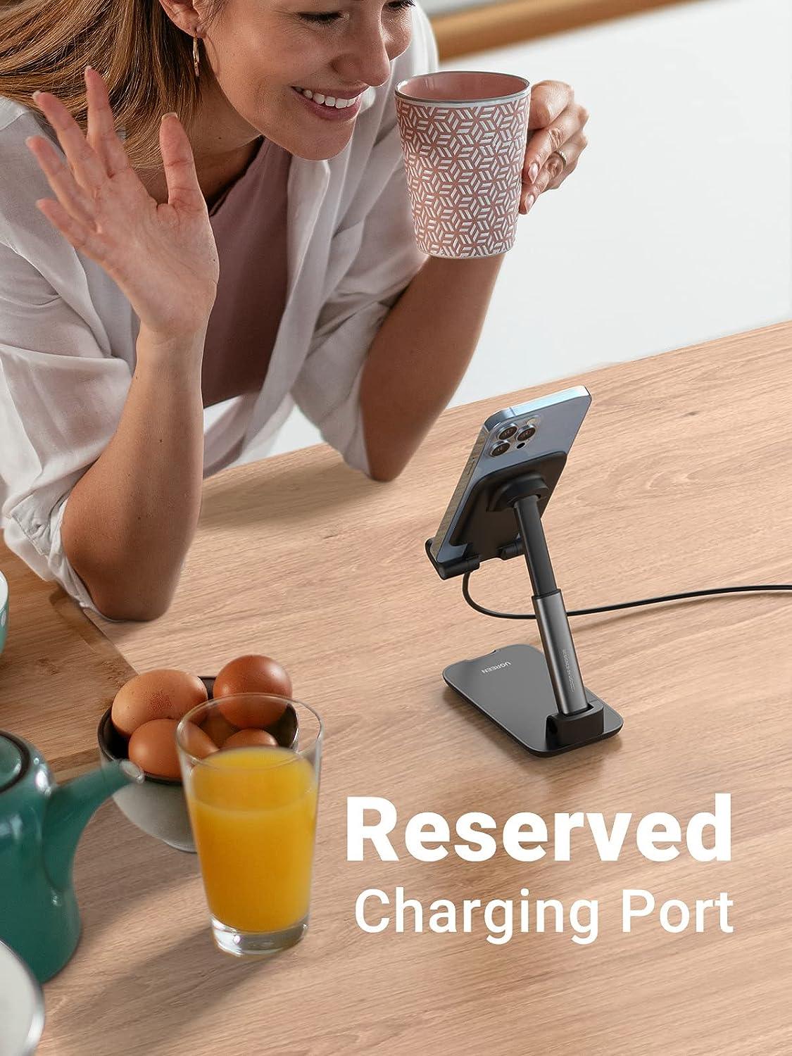 UGreen Height Adjustable Phone Stand - Black