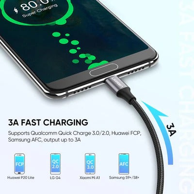 Ugreen USB-A to USB-C Quick Charging Cable