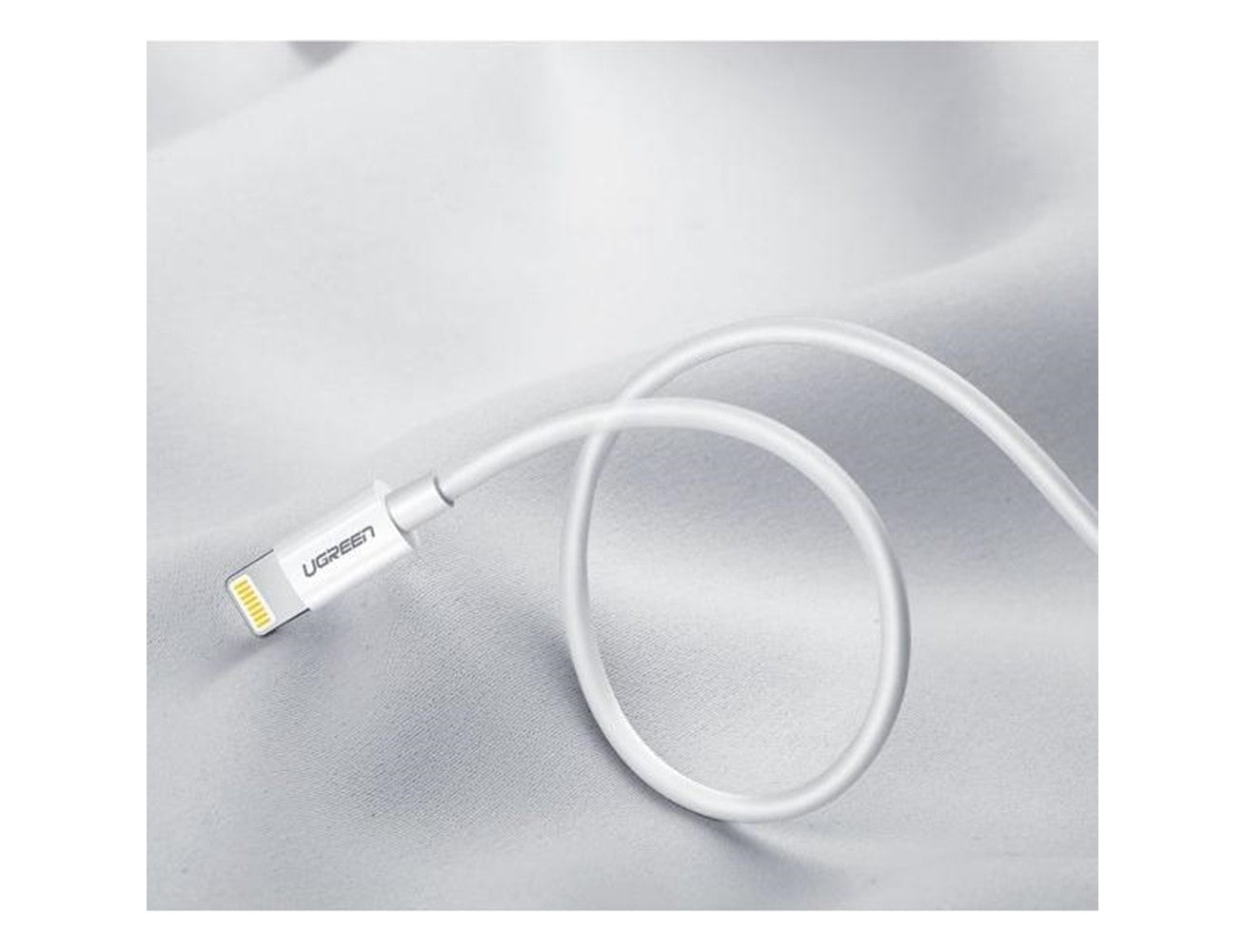 Ugreen USB - A To Lightning Male Cable 1m (White)