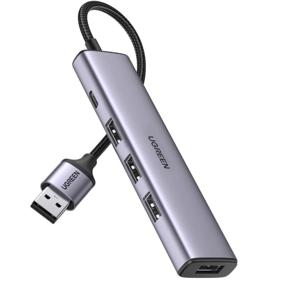 Ugreen uSB HUB Splitter - 4x USB 3.0 Grey6957303828050