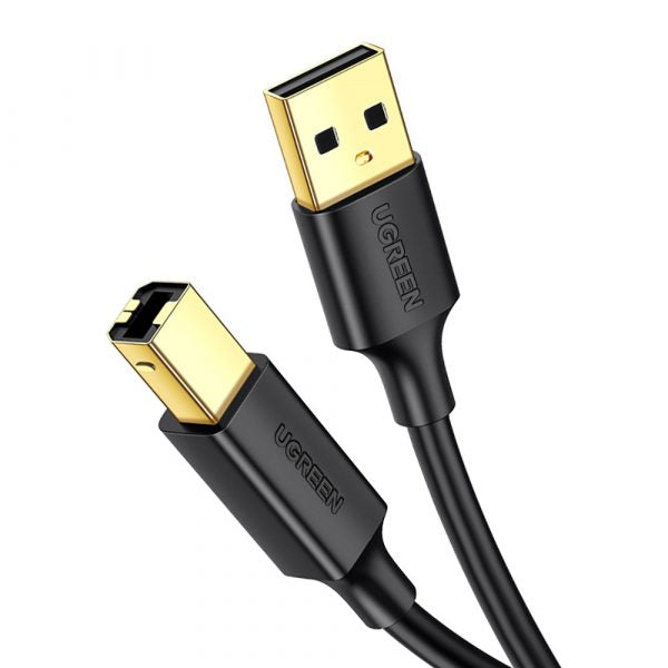 UGreen 20847 USB2.0 AM to BM Print Cable 1m - Black