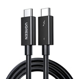 US501 | UGREEN | كابل USB-C إلى USB-C Thunderbolt 4 بطول 0.8 متر (أسود)US501 | 30389