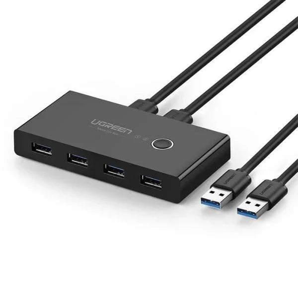 US216 | UGREEN | 2 In 4 Out USB 3.0 Sharing Switch Box | 30768