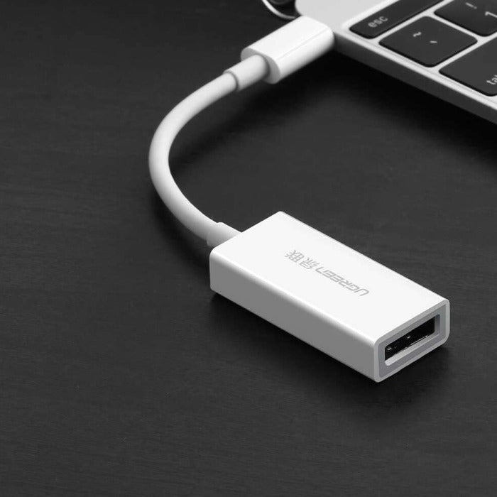 محول USB-C إلى منفذ العرض من UGreen - أبيض