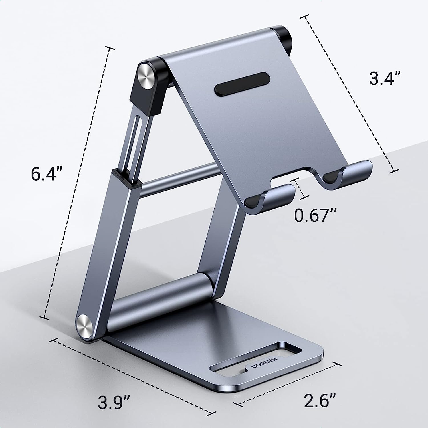 UGreen Stabile Metal Desktop Phone Stand Handy Halterung verstellbar