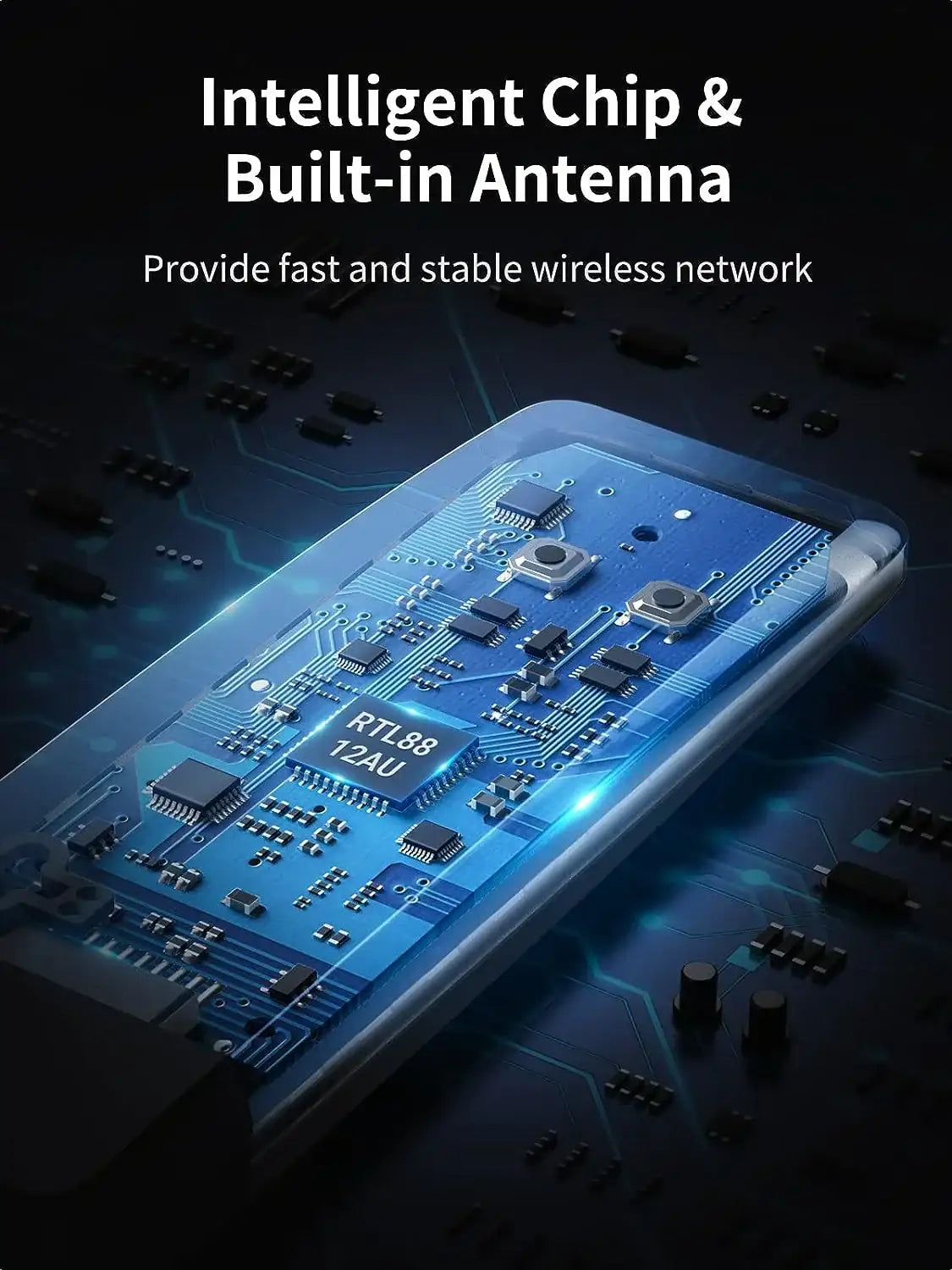 UGreen AC1300 USB WiFi Adapter - GulfStore.com