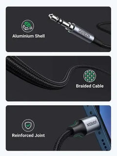 UGREEN Lightning to 3.5mm Male Aux Cable - GulfStore.com
