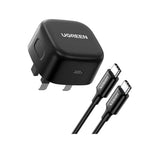 UGREEN PD 25W Super Fast Charger Plug with USB C Cable 2M-CD-250