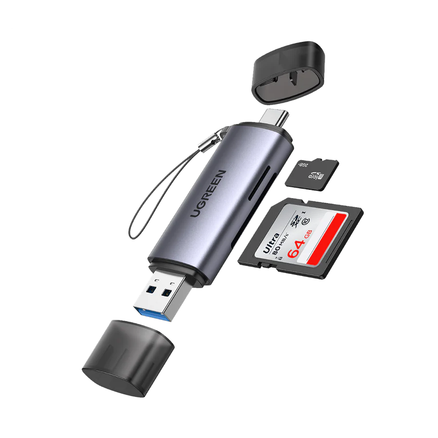 Ugreen 2-in-1 USB C OTG Card Reader
