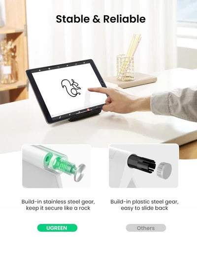 Ugreen Multi Angle Desk Tablet Stand - White