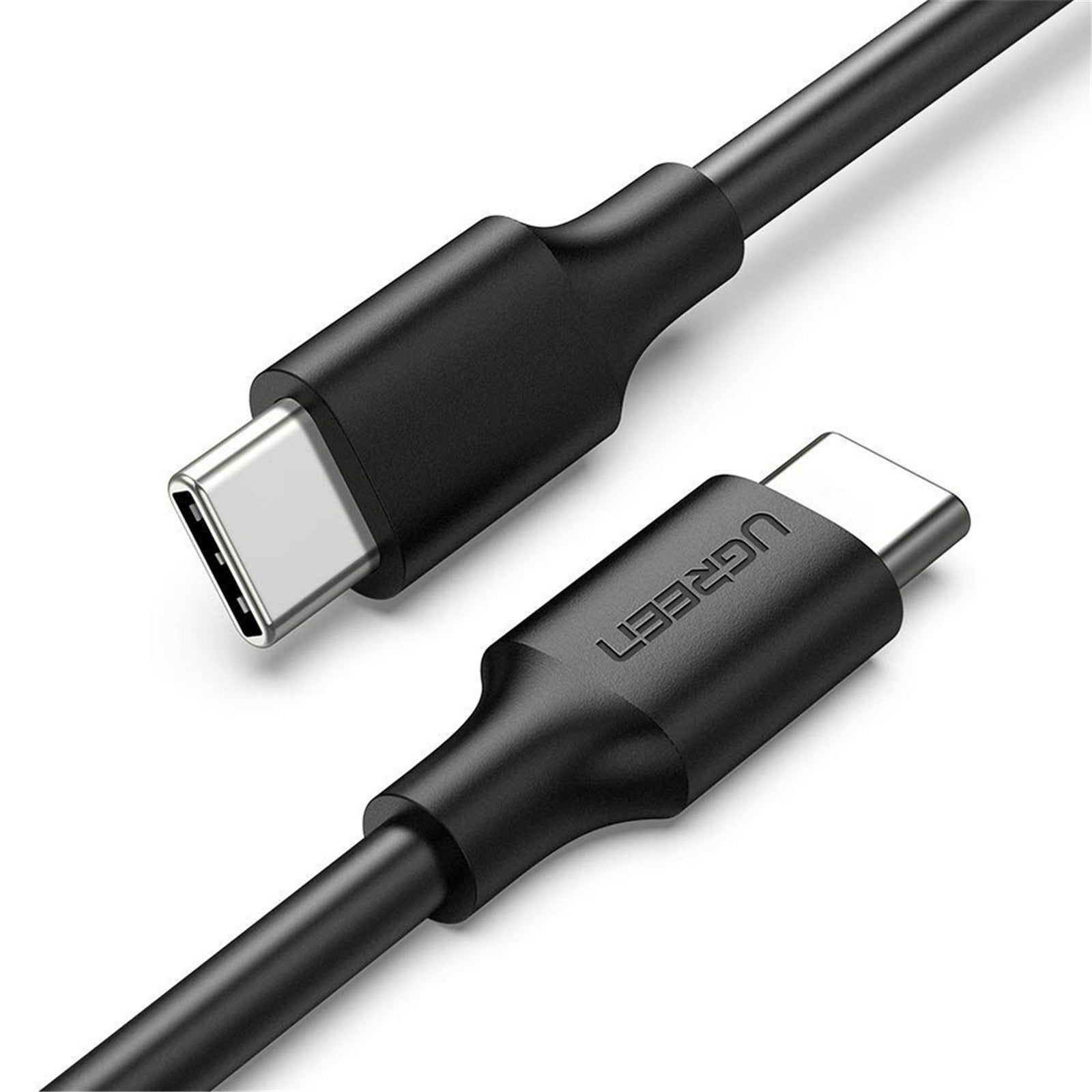 UGREEN UG-50997 USB 2.0 Type C to Type C Cable Nickel Plating 1m (Black)