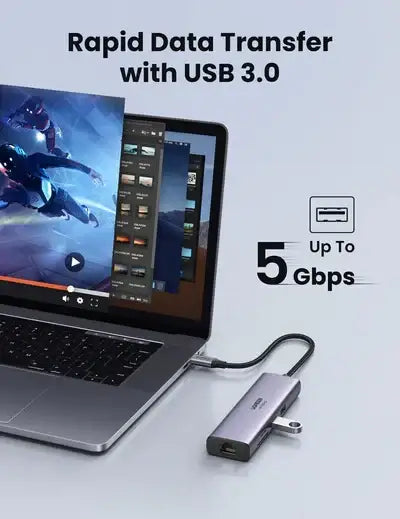 UGREEN USB-C Multifunction Adapter with PD Charging - GulfStore.com