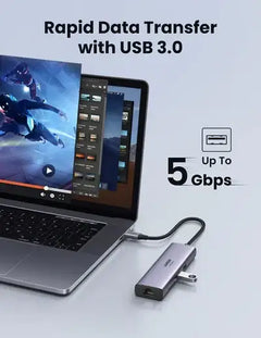 UGREEN USB-C Multifunction Adapter with PD Charging - GulfStore.com