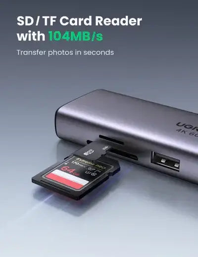 UGREEN USB-C Multifunction Adapter with PD Charging - GulfStore.com