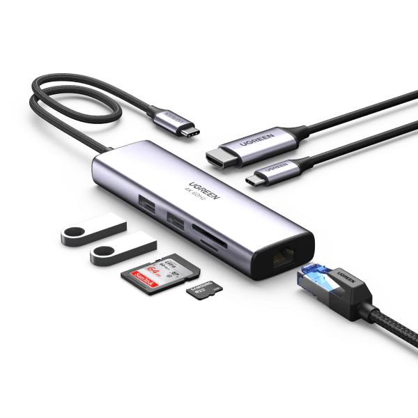 UGREEN USB-C Multifunction Adapter with PD Charging