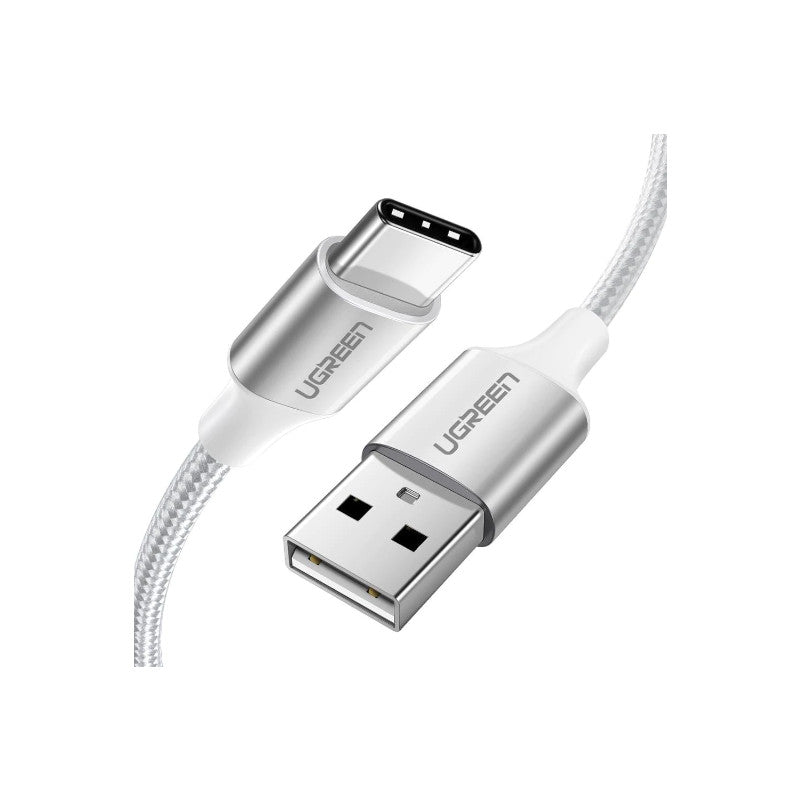 UGreen USB Type-C Cable Nylon Braided 3M - White