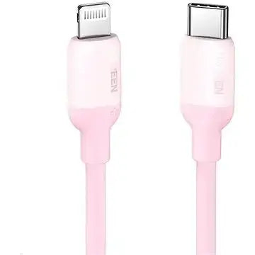 UGREEN USB-C to Lightning Silicone Cable 1m (Pink) - GulfStore.com