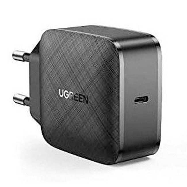 شاحن UGREEN Nexode 65W USB-C GaN - شاحن حائط بثلاثة منافذ