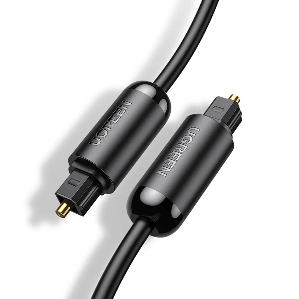 AV122 | UGREEN | Toslink Optical Audio Cable 2m (Black) | 70892