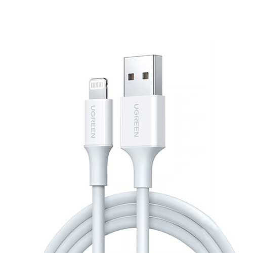 UGreen Fast Charging Lightning Cable Mfi 1.5 Meter – White