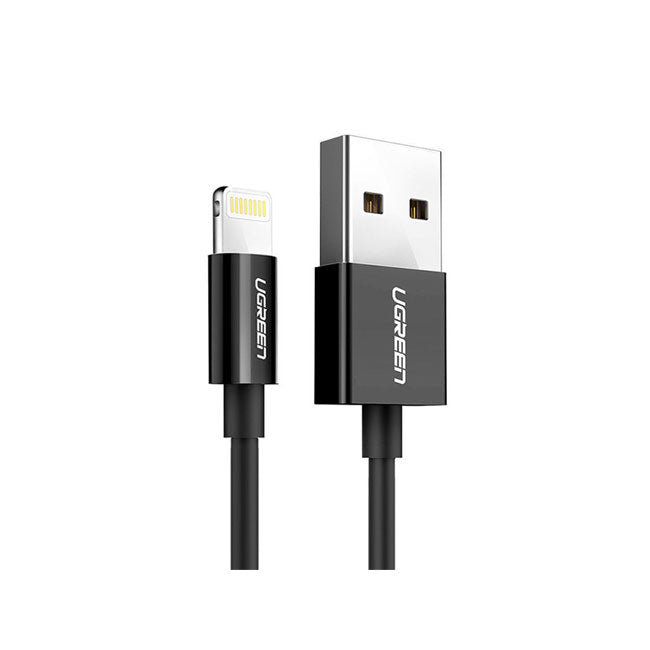 UGreen Lightning To USB 2.0 A Male Cable 1M - Black