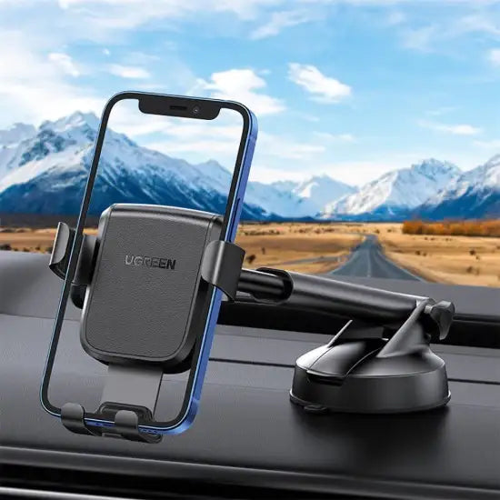 UGreen gravity phone holder - Black - GulfStore.com