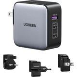CD296 | UGREEN | GaN 65W Fast Charger (3-Port) CD296 | 90409