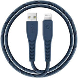 CBL-NF-BLU150 | ENERGEA Nyloflex | Cable Charge And Sync Tough Lightning C89 Mfi | 1.5M | Blue - GulfStore.com