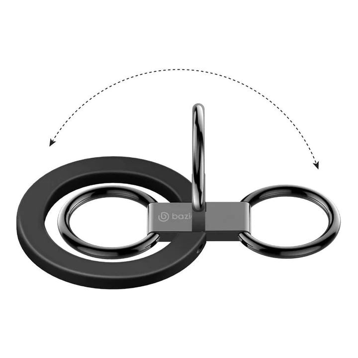 Bazic GoMag MagSafe Magnetic Phone Grip - Black