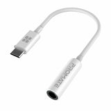 PROMATE Dynamic Stereo USB-C to 3.5mm AUX Adapter