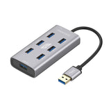 PROMATE - ezHub-7Aluminium Alloy Powered USB Hub