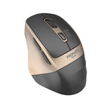 PROMATE - Samit2.4GHz Ergonomic 2200 DPI Silent Click Wireless Mouse - Gold