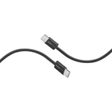 PROMATE 1.2M Ultra-Fast 60W Power Delivery USB-C Fabric Braided Cable - Black
