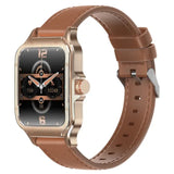 Promate 1.78" Fitness Tracker Smartwatch with Bluetooth Calling • IP68 Water Resistance - Gold