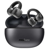 Promate AudioFit™ Open Ear Clip On TWS Earbuds w/ IntelliTouch - Black