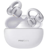 Promate AudioFit™ Open Ear Clip On TWS Earbuds w/ IntelliTouch - White