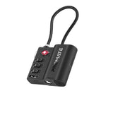 Promate TSA Luggage Lock with Smart Precision Tracking Tag - TagLock
