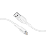 PROMATE 2M Super-Flexible USB to Lightning Connector Cable • 2A Standard Charging - White