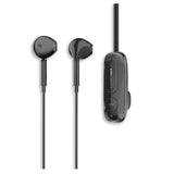 Clip-On High Fidelity Wireless Dynamic Earphones - Black
