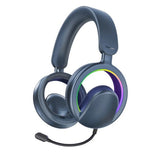 سماعات رأس لاسلكية مفتوحة الأذن من بروميت نوفون مع ميكروفون قابل للفصل، لون أزرق