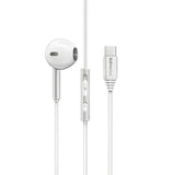 Promate Laxi-M one ear Type C Earphone - White