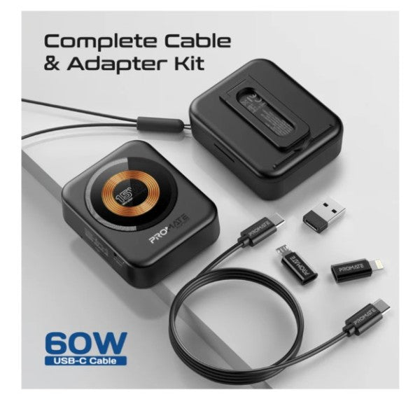 مجموعة حلول بروميت المحمولة متعددة الوظائف فائقة الصغر 16 في 1 بقوة 15 واط - أوراكيت