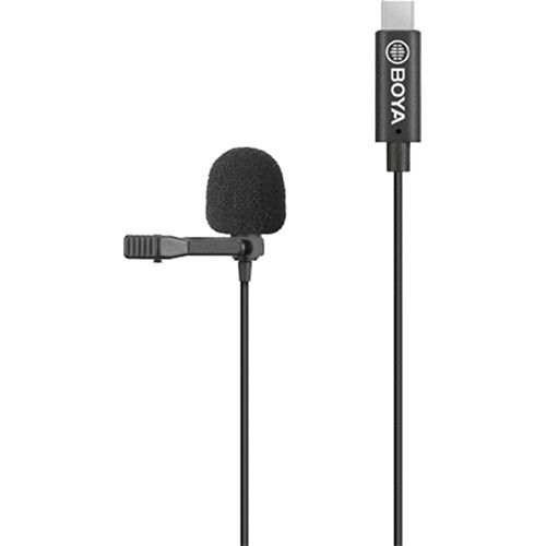 Boya BY-M3 CLIP-ON LAVALIER MICROPHONE FOR USB-C
