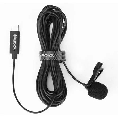 Boya BY-M3 CLIP-ON LAVALIER MICROPHONE FOR USB-C