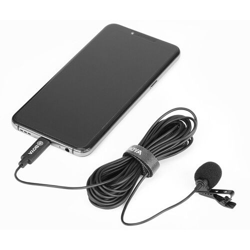 Boya BY-M3 CLIP-ON LAVALIER MICROPHONE FOR USB-C