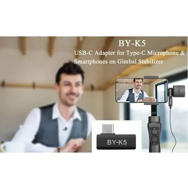 Boya BY-K5 Female Type-C To Male Type-C Adapter 90 Degree - GulfStore.com