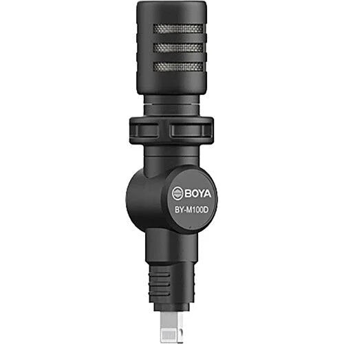 Boya BY-M100D ULTRACOMPACT CONDENSERMICROPHONE WITH LIGHTNING CONNECTOR